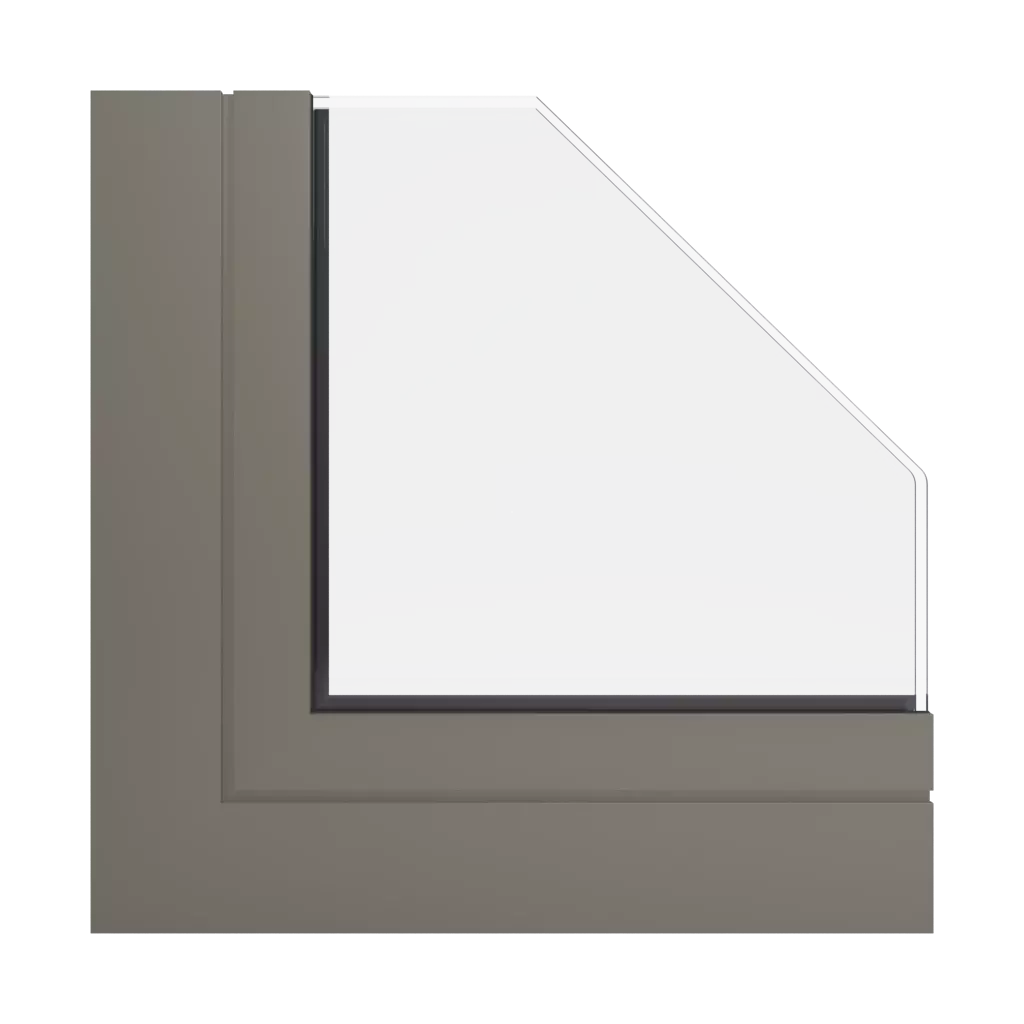 RAL 7006 Beigegrau fenster fensterprofile aluprof mb-86si