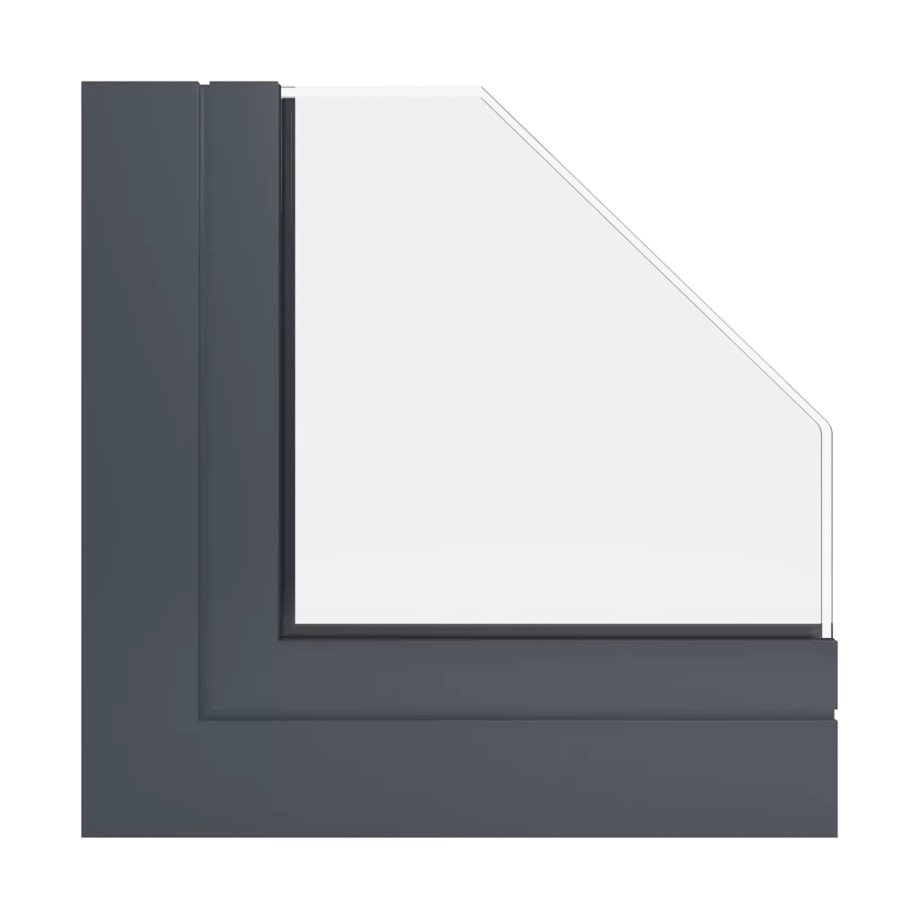RAL 7024 Graphitgrau produkte klappfenster    