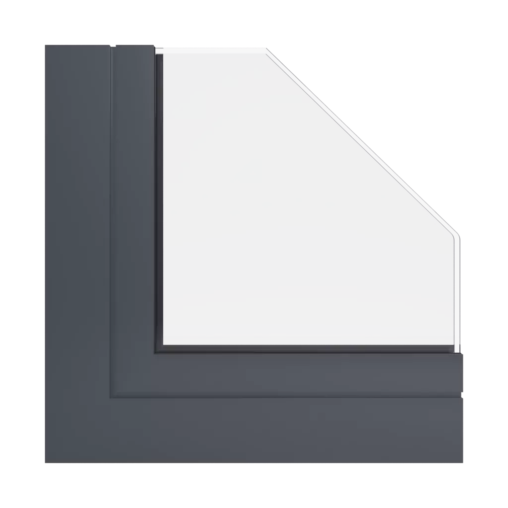 RAL 7024 Graphitgrau fenster fensterfarbe ral-aluminium   