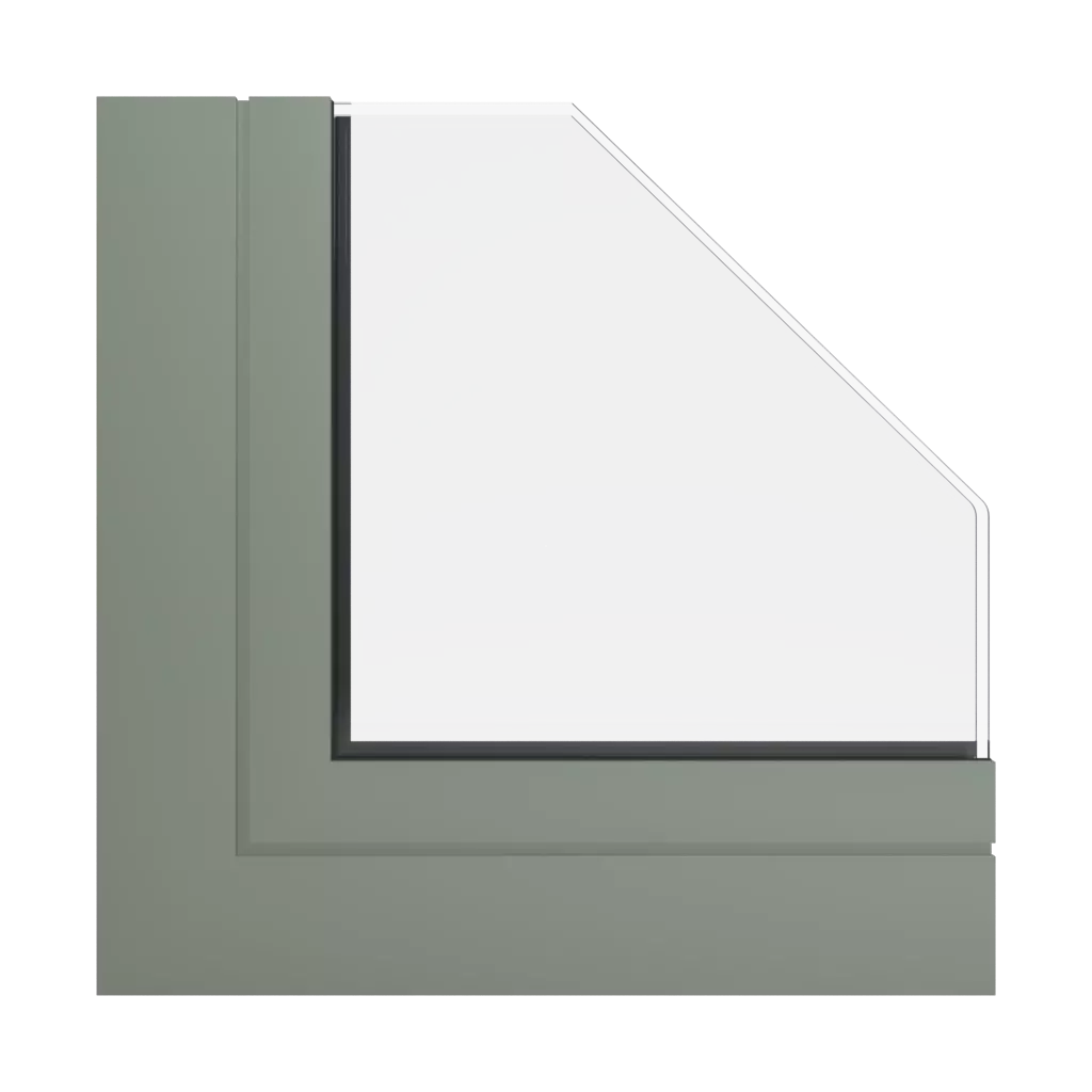 RAL 7033 Zementgrau produkte aluminiumfenster    