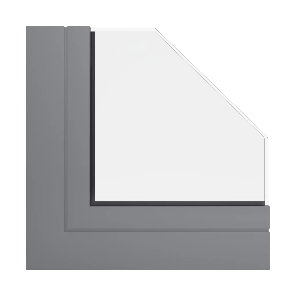 RAL 7037 Staubgrau produkte aluminiumfenster    