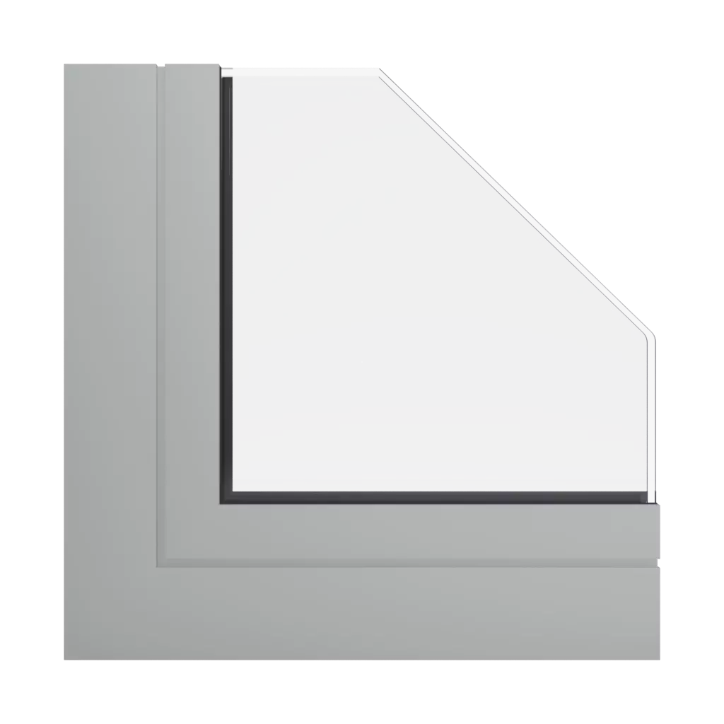 RAL 7038 Achatgrau fenster fensterprofile ponzio pe96