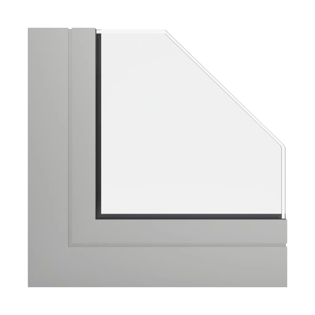 RAL 7044 Seidengrau fenster fensterprofile ponzio pe96