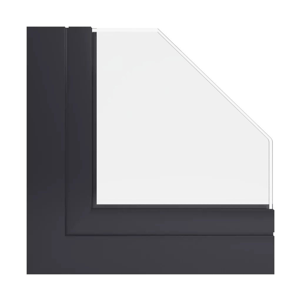 RAL 9004 Signalschwarz fenster fensterfarbe ral-aluminium   