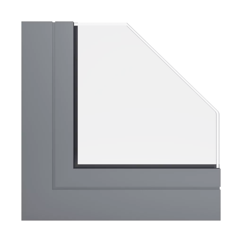 RAL 9023 Perldunkelgrau fenster fensterprofile ponzio pe78n-hallo