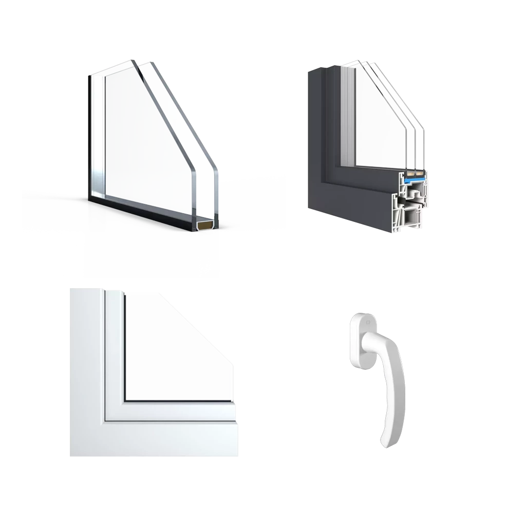 PVC Economy White produkte fensterpakete wirtschaft 