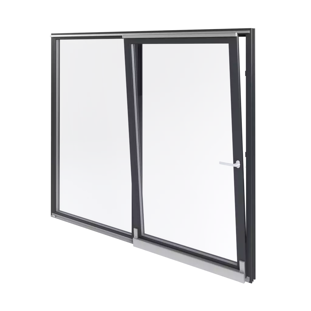 PSK Parallel-Schiebe-Kipp-Terrassenfenster fenster fensterprofile aluplast ideal-7000